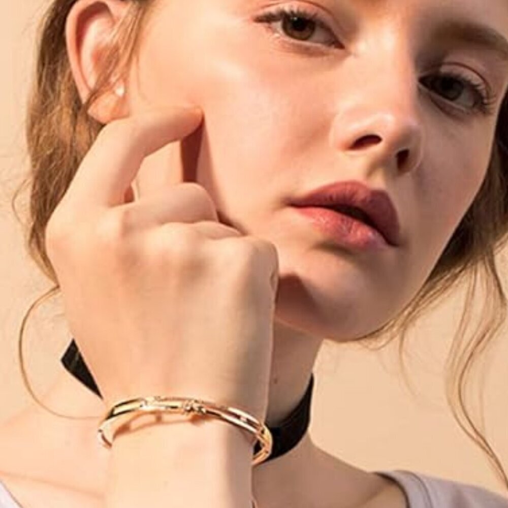 18K Gold 316L Stainless Steel Bracelet for Women